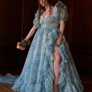 Porcelain In Bloom Bridal Gown